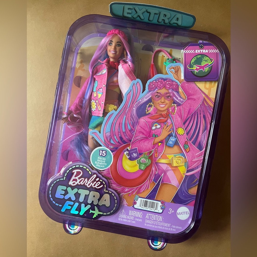 Barbie Extra Fly Desert Festival travel doll